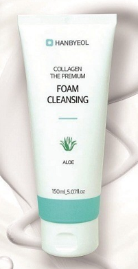 HANBYEOL COLLAGENT THE PREMIUM FOAM CLEANSER