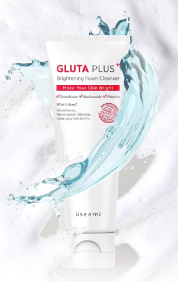 USEEMI GLUTA PLUS FACIAL FOAM CLEANSER